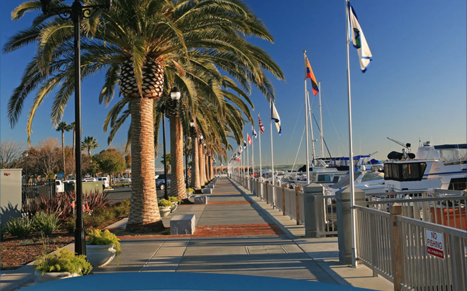 Pittsburg Boardwalk and marina.